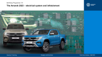 VW - SSP 737_The Amarok 2023 – electrical system and infotainment - Self Study Programme 